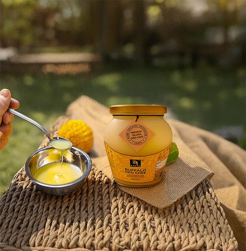 A2 Buffalo Bilona Desi Ghee 500ML