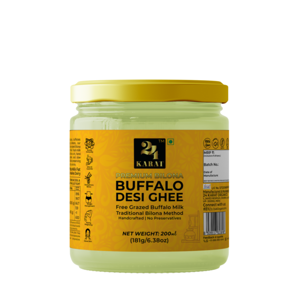 A2 Buffalo Bilona Desi Ghee 500ML - Image 8